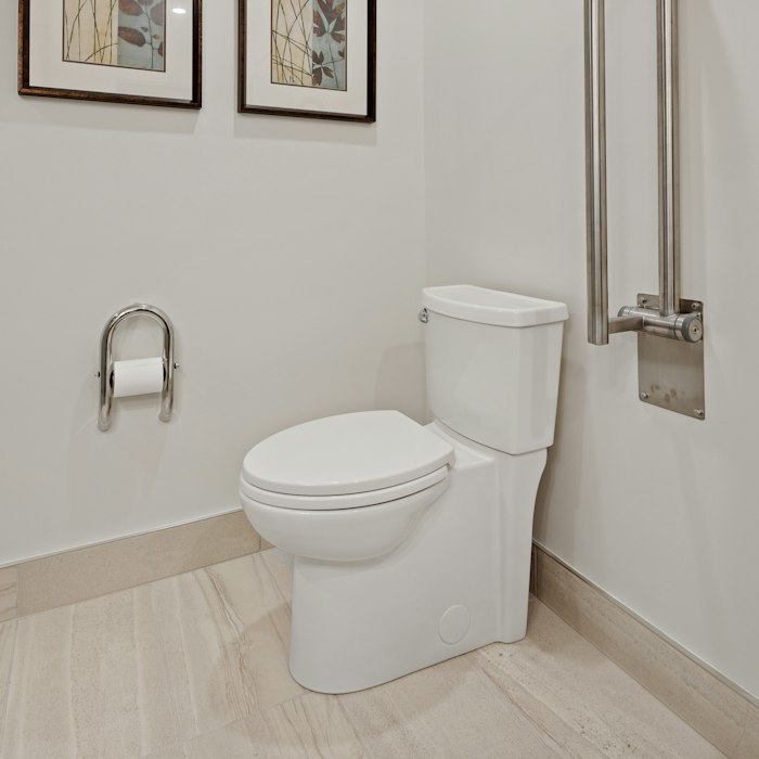 Accessible height toilet installed in Southport