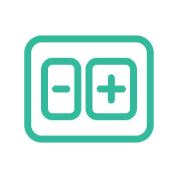 Icon for dual flush toilet upgrade