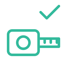 Icon for correct toilet setout checks